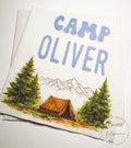 Camp Birthday Camping Birthday Party Summer Camp Birthday Woodland Personalized Birthday Cocktail or Luncheon Napkins, Set of 25