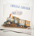 Chugga Chugga Two Two Train 2nd Birthday Train Birthday Party Second Bday Train Theme Cocktail, Luncheon or Dinner Napkins Set of 25
