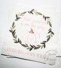 A Little Pumpkin is on the Way Girl Fall Baby Shower Pink Pumpkin Baby Shower Personalized Cocktail, Luncheon or Dinner Napkins Set of 25