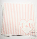 Heart Initials Wedding Bridal Shower Pink Fall Bridal Shower Pink Wedding Personalized Cocktail, Luncheon or Dinner Napkins Set of 25