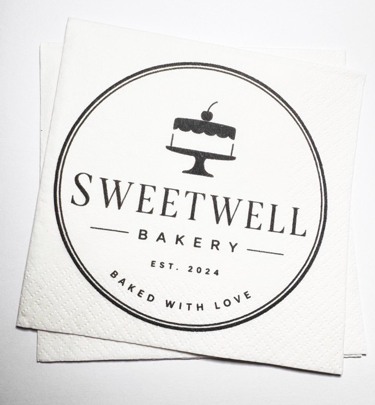Custom Design Printed Napkins Custom Business Logo Wedding Design Custom Picture Personalized Cocktail, Luncheon or Dinner Napkins Set of 25