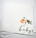 Pumpkin Oh Baby Shower Pumpkin Autumn Baby Neutral Baby Shower Green Pumpkin Baby Shower Cocktail, Luncheon or Dinner Napkins Set of 25