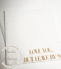 Please Leave By 9 Funny Hostess Gift Funny Party Napkins Holiday Cocktail Napkins  Gift Cocktail, Luncheon or Dinner Napkins Set of 25