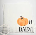 Pumpkin Oh Baby Shower Fall Pumpkin Baby Shower Orange Pumpkin Gender Reveal Pumpkin Oh Baby Cocktail, Luncheon or Dinner Napkins Set of 25