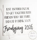 Friendsgiving Napkins Thanksgiving Party Napkins Holiday Hostess Gift Friendsgiving 2026 Fall Cocktail Napkins Friendsgiving Decor Set of 25