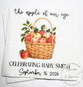 Apple of our Eye Baby Shower Apple Fall Baby Shower Apple Fall Apple Baby Shower Personalized Cocktail, Luncheon or Dinner Napkins Set of 25