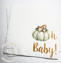 Pumpkin Oh Baby Shower Fall Pumpkin Baby Shower Gender Neutral Pumpkin Oh Baby Reveal Cocktail, Luncheon or Dinner Napkins Set of 25
