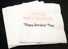 Load image into Gallery viewer, Ovaries Before Brovaries Galentines Day Girlfriends Valentines Day Party Leslie Knope Parks and Rec Cocktail or Luncheon Napkins, Set of 25
